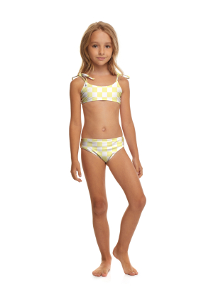 Kids top and swimming trunks, Versailles Lemon  print