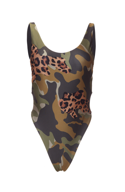 Swimsuit SEXY, Khaki