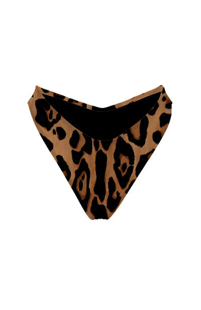 V bikini briefs with "Leopard" print