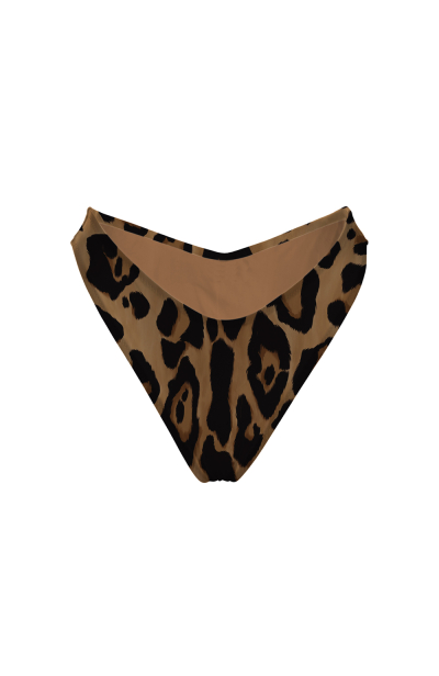 V bikini briefs with "Leopard" print
