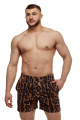 Men's swim shorts with "Leopard" print
