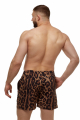 Men's swim shorts with "Leopard" print