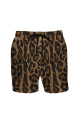 Men's swim shorts with "Leopard" print