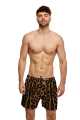 Men's swim shorts with "Leopard" print