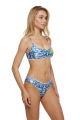 Bikini briefs with, "Porto" print