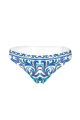 Bikini briefs with, "Porto" print