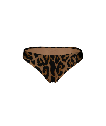 Bikini briefs with, "Leopard" print