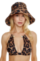 Bucket hat Leopard (wide fields)
