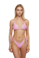 Triangle bikini top, Pink