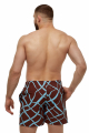 Men's swim shorts with "Chocolate" print