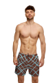 Men's swim shorts with "Chocolate" print
