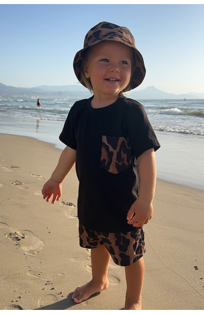 T-shirt for kids, "Leopard"  print