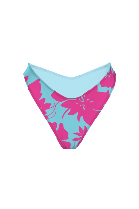 V bikini briefs with "Lagoon" print