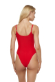 One-piece swimsuit, red, «Not shy»