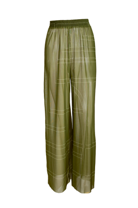 Pants, mesh, print Madeira