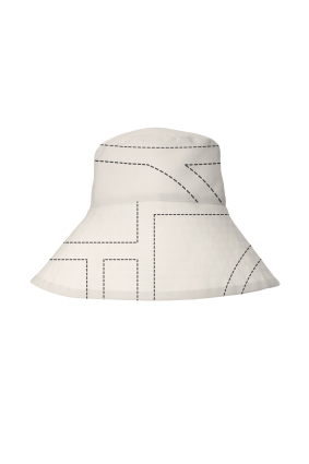Bucket hat (wide fields), Madeira Pearl