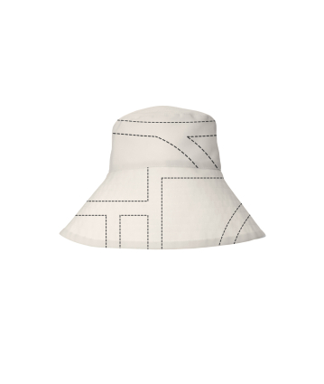 Bucket hat (wide fields), Madeira Pearl