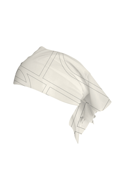 Headscarf, mesh, "Madeira Pearl" print, 60х60