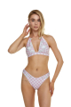 V bikini briefs with "Versailles Rose" print