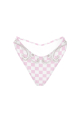 V bikini briefs with "Versailles Rose" print