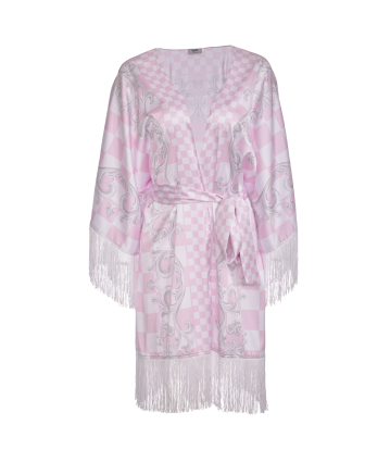 Tunic with "Versailles Rose" print 