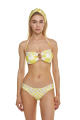 Bikini briefs with, "Versailles Lemon" print