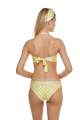 Bikini briefs with, "Versailles Lemon" print