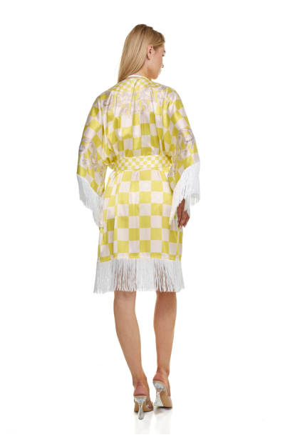 Tunic with "Versailles Lemon" print 