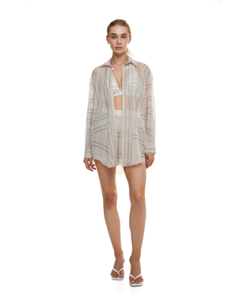 Shirt, mesh, Madeira Pearl