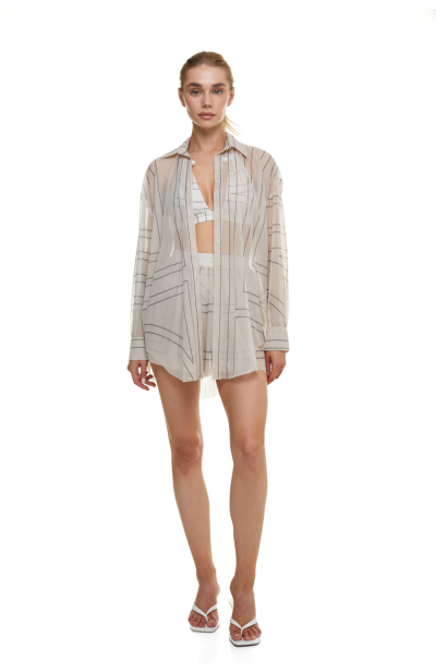 Shirt, mesh, Madeira Pearl