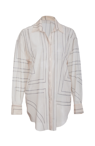 Shirt, mesh, Madeira Pearl