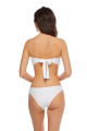 Low-rise bikini bottoms, White
