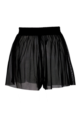 Shorts, mesh, Black