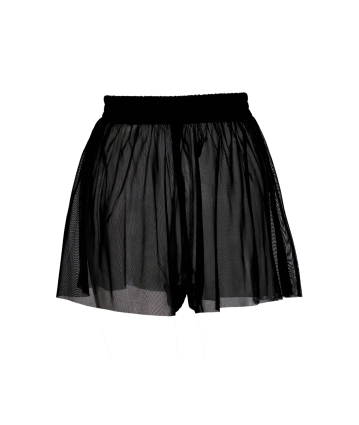 Shorts, mesh, Black