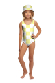 One-piece kids, T-shirt,  "Versailles Lemon"  print