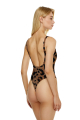 Printed One-Piece, Tank, Thong, Leopard