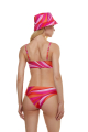 Bikini briefs with, "La Linia Viva" print