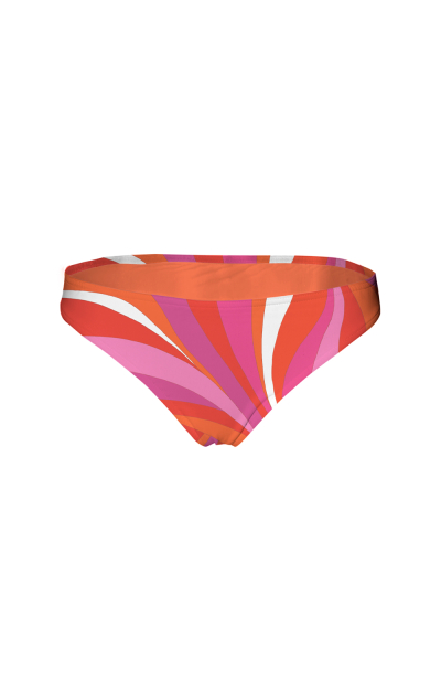 Bikini briefs with, "La Linia Viva" print