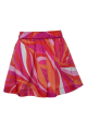 Women's shorts, Artificial Silk, "La Linia Vivan" print