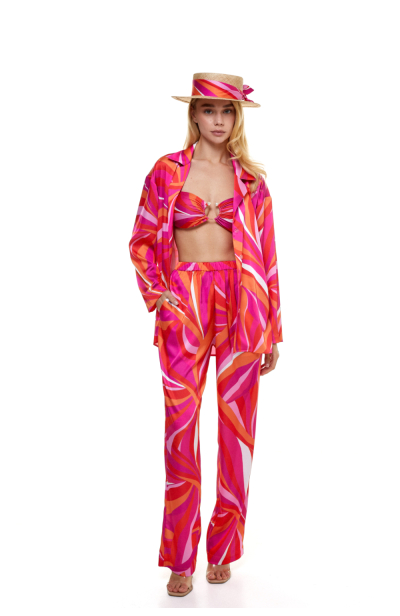 Women’s Pants, Eco Silk, La Linia Viva