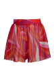 Shorts, mesh, La Linia Viva print