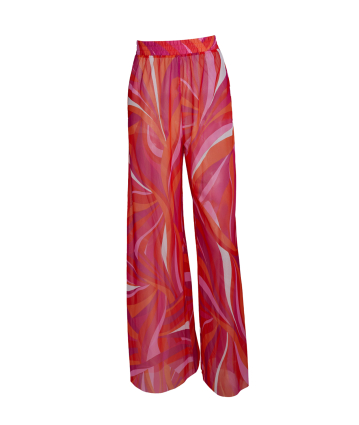Pants, mesh, print La Linia Viva