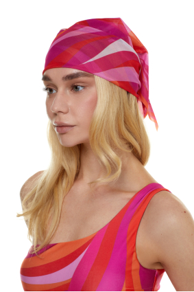 Head Scarf, Mesh, La Linia Viva, 60×60