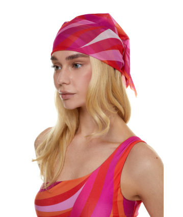 Head Scarf, Mesh, La Linia Viva, 60×60
