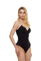 Solid One-Piece Swimsuit, Devil’s Muse
