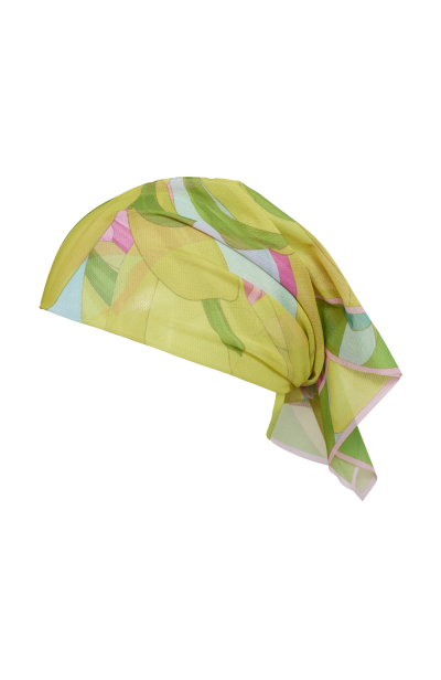 Head Scarf, Mesh, Flirt in Bloom, 60×60