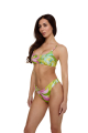 V bikini briefs with "Flirt in Bloom" print