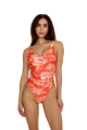 One-piece with print, tank top style, Savage Sunset