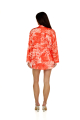 Shirt, Artificial Silk, "Savage Sunset" print