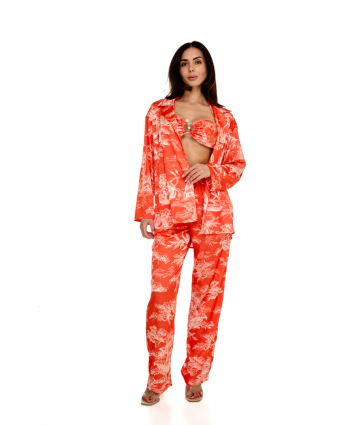 Women’s Pants, Eco Silk, Savage Sunset